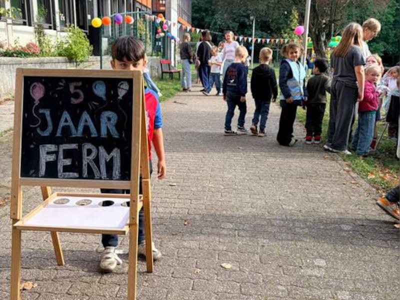 5 jaar kinderopvang FERM in Kapellen