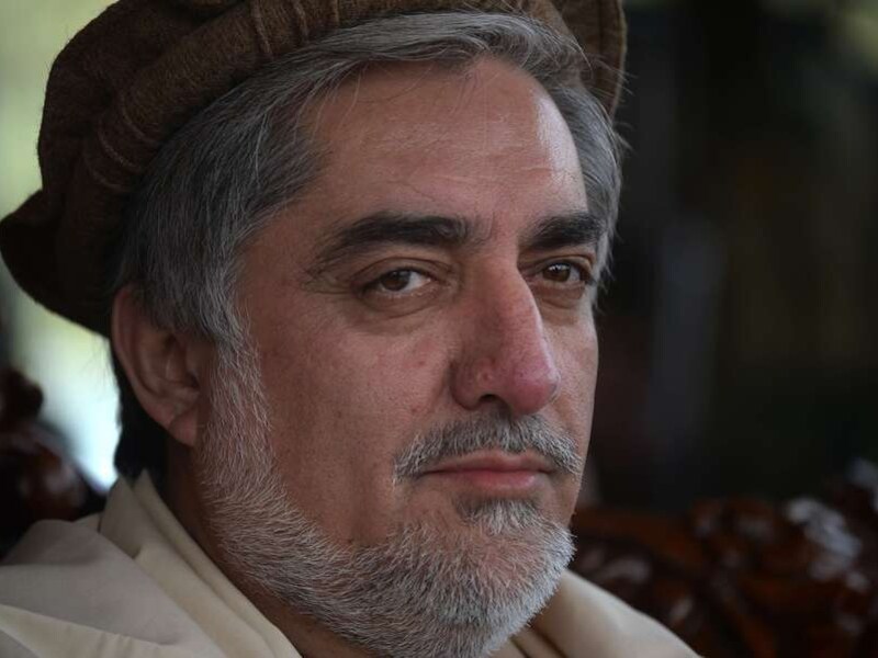 Afghaanse presidentskandidaat Abdullah Abdullah.