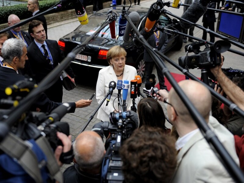 Duits bondskanselier Angela Merkel.