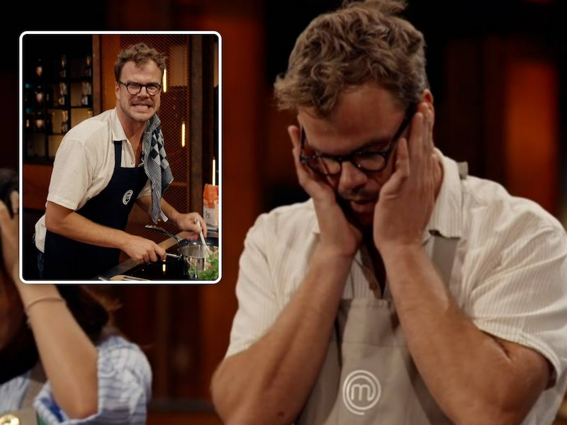 Bart Hollanders moet Celebrity MasterChef verlaten.