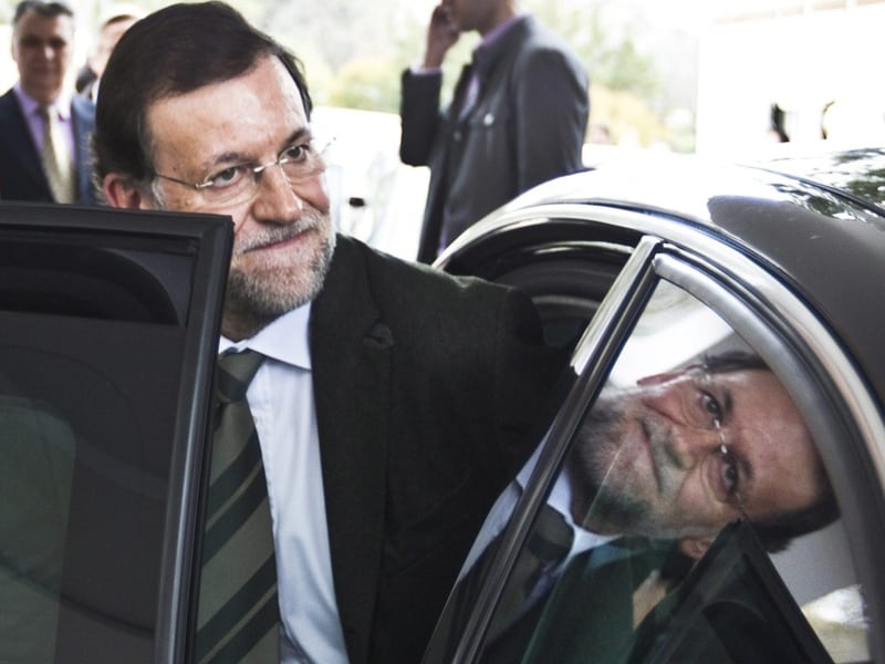 De Spaanse regeringsleider Mariano Rajoy