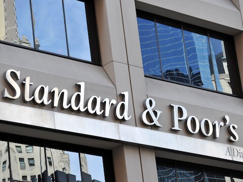 Het hoofdkantoor van S&amp;P in New York.