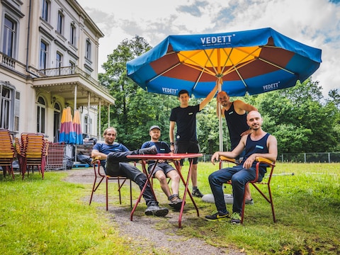 Ook in corona landde Dioniss al eens in het Borluutpark