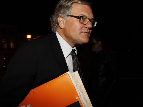 Ontslagnemend minister van Justitie Stefaan De Clerck (CD&amp;V).