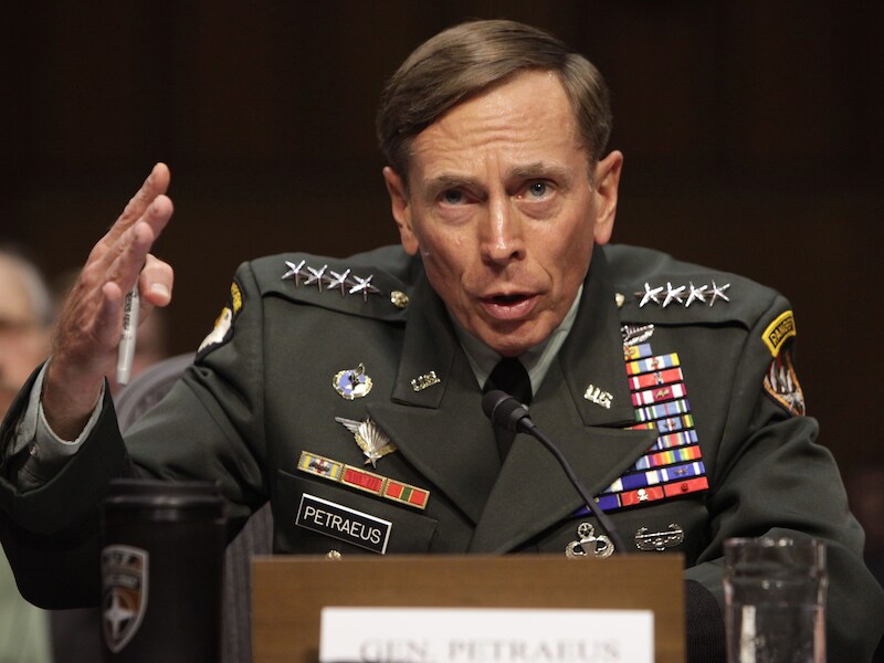 David Petraeus in 2011.