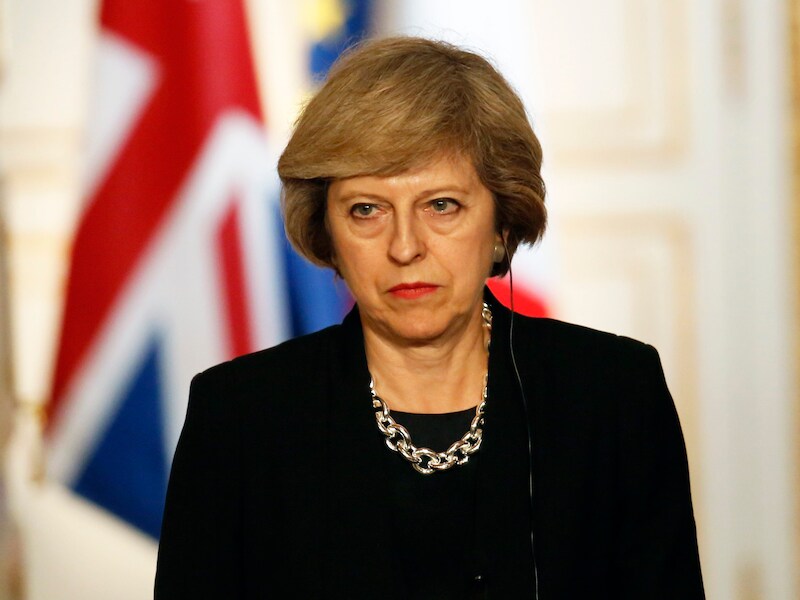 Theresa May, premier van het Verenigd Koninkrijk.