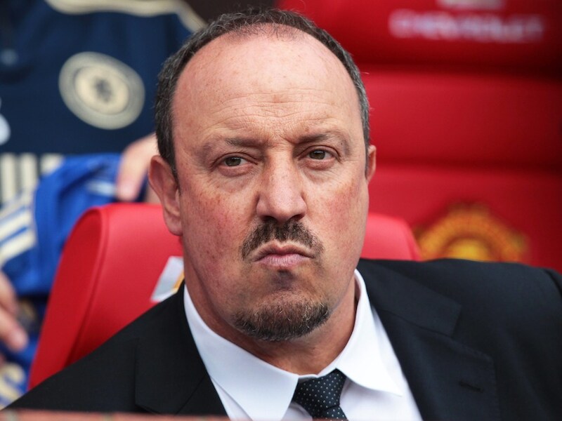 Huidige trainer van Chelsea: Rafa Benitez