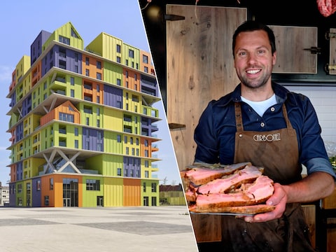 Mes- en Boereboomplein met HOOST als blikvanger, Stijn Carbonez is de nieuwe concessiehouder
