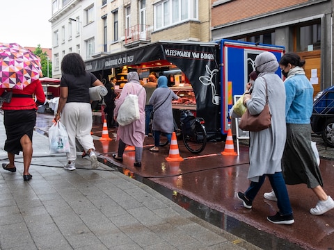 Archiefbeeld: de wekelijkse markt in Borgerhout.