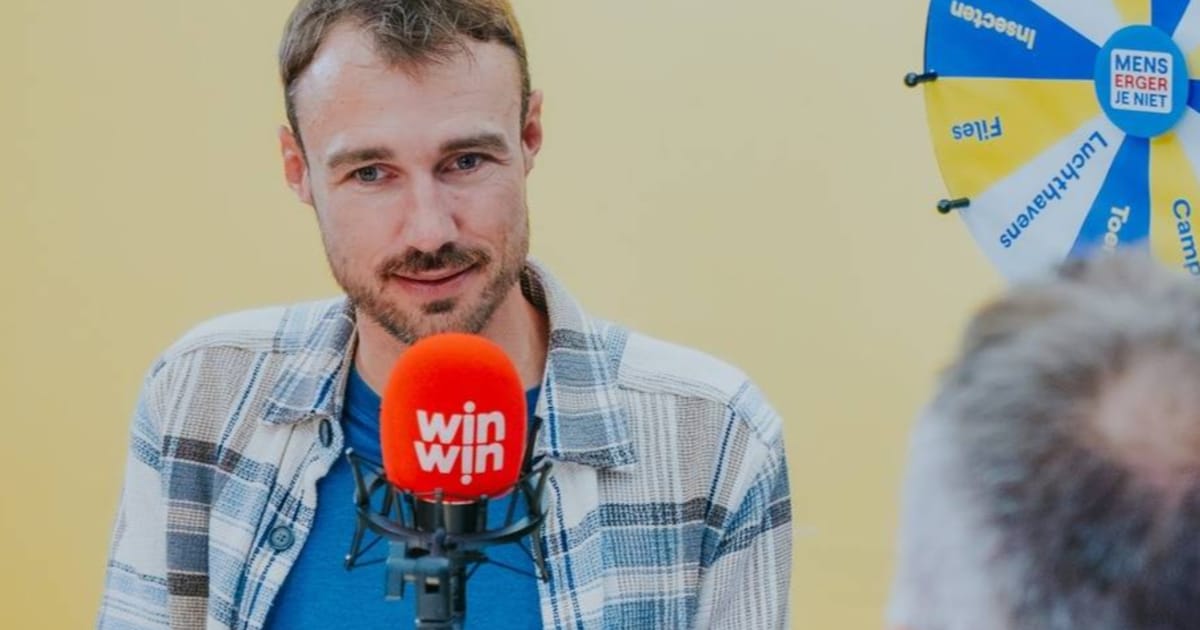 Weerman Bram Verbruggen kan zichzelf niet zijn op televisie: “Ik zit ...