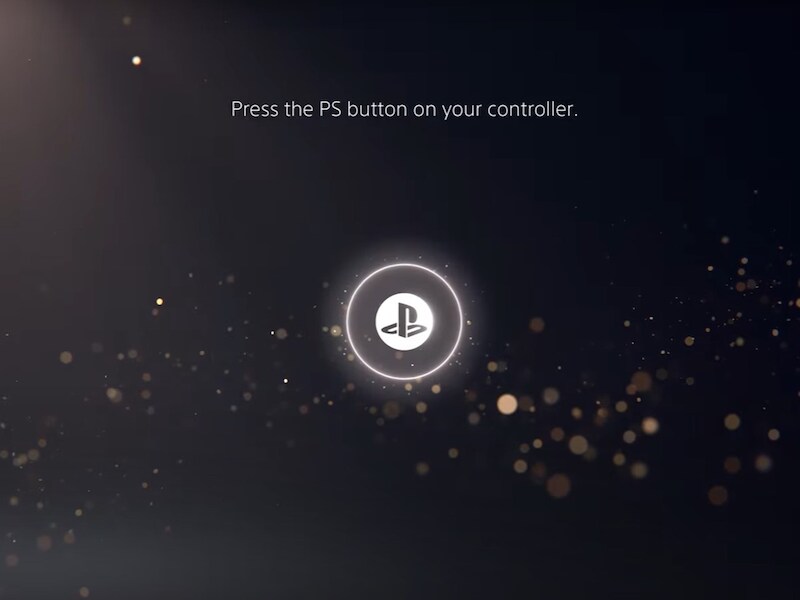 Het nieuwe startscherm van de Playstation 5