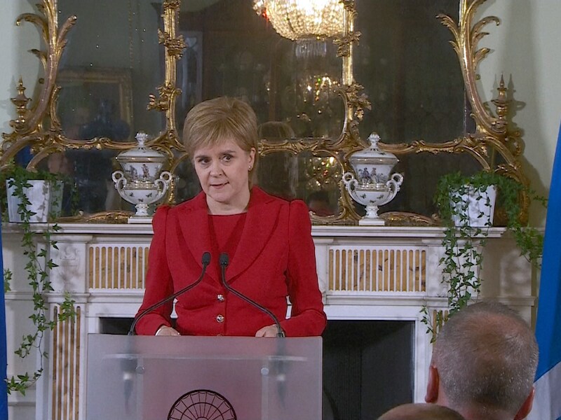 De Schotse premier Nicola Sturgeon maakte vandaag bekend dat het land zich voorbereidt op een nieuw referendum.