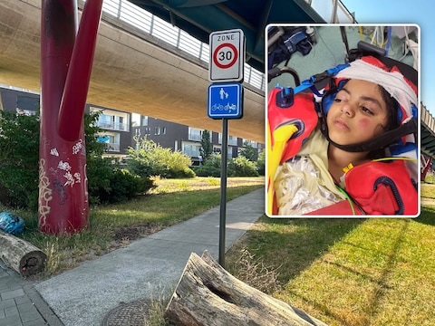 Zain vecht momenteel voor haar leven in het UZ Gent nadat ze aangereden werd door een 14-jarige op een gestolen brommer.