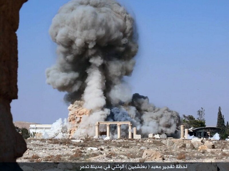 Een aanval op Palmyra.