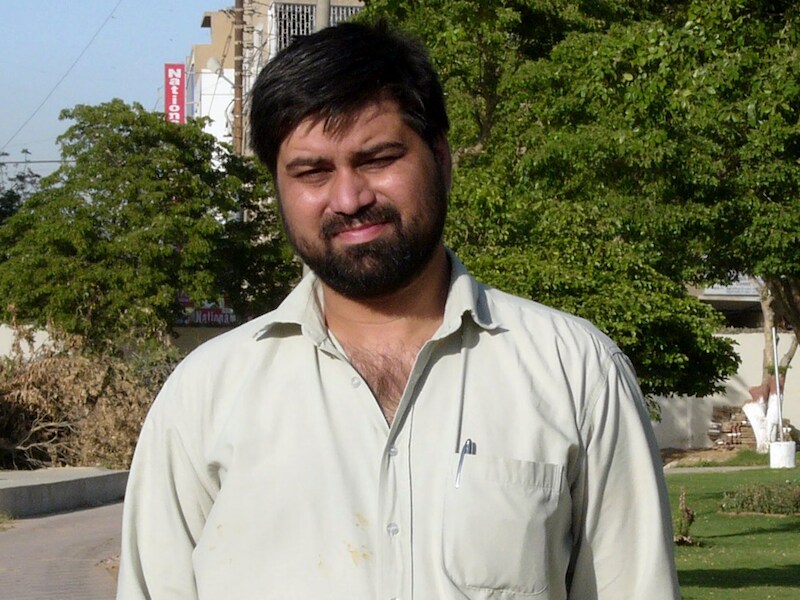 De vermoorde Pakistaanse journalist Saleem Shahzad.