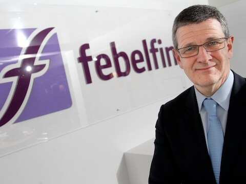 Febelfin-voorzitter Filip Dierckx.