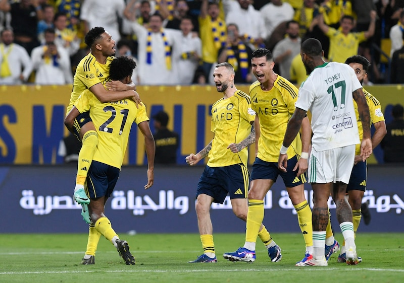 Ronaldo & co vieren de overwinning voor de neus van Ivan Toney, en dat was dus allerminst toeval.