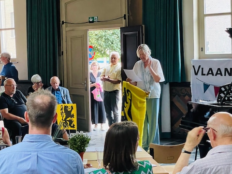 De Vlaamse Volksbeweging in Aalst.
