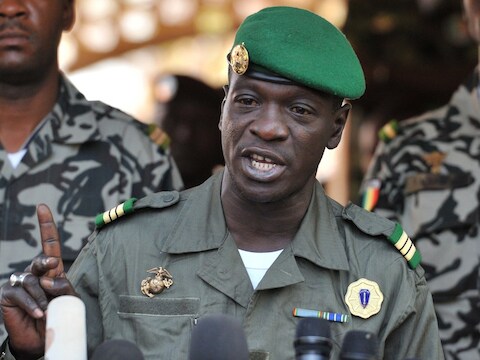 Juntaleider Amadou Sanogo.