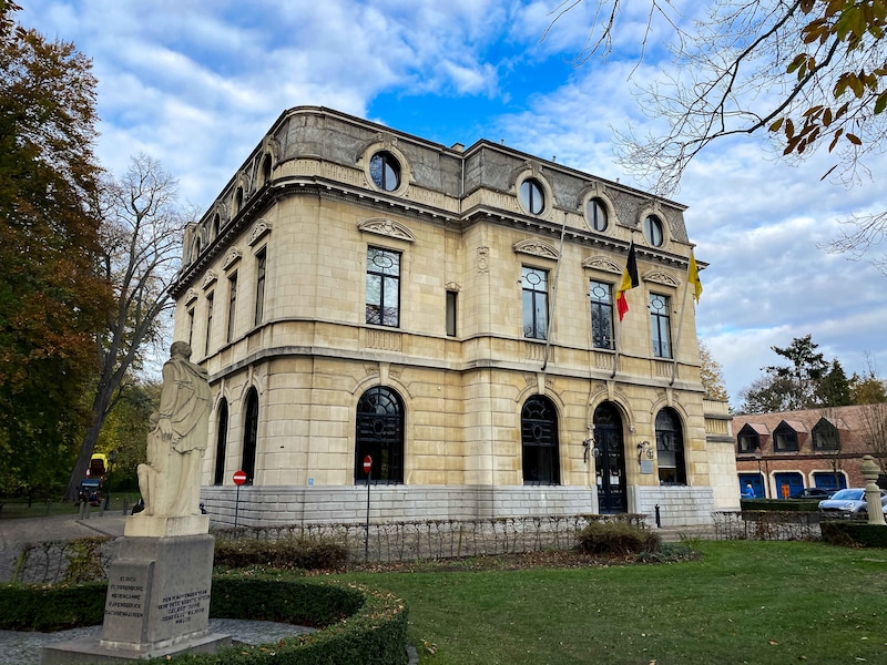 Het gemeentehuis van Boechout.