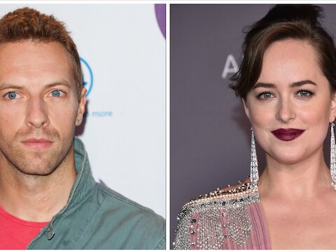 Chris Martin en Dakota Johnson