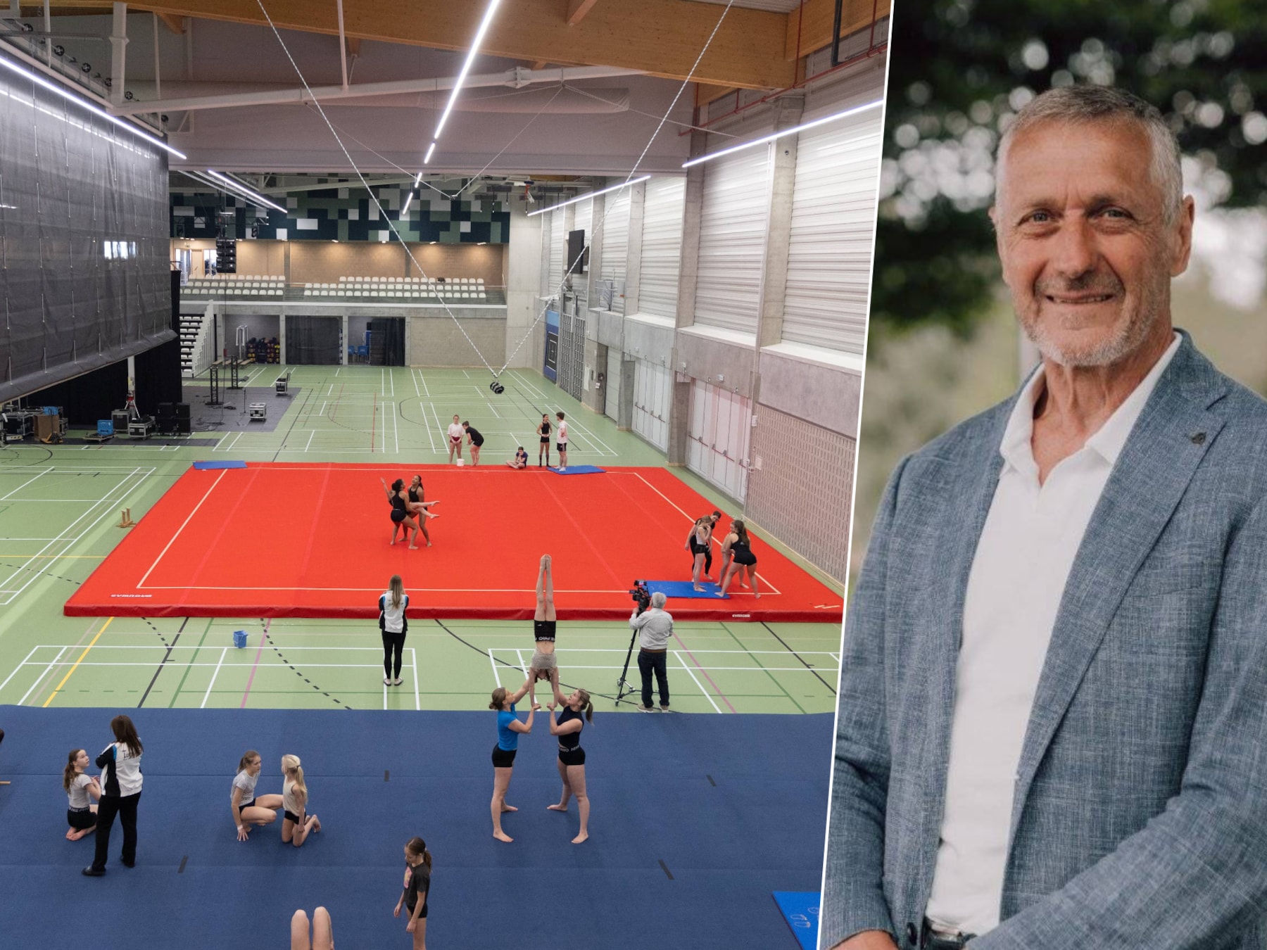 Wat zijn de gevolgen van het waterlek in sportcomplex De Duin? “Schade in tribune, kleedkamers en sportvloer”