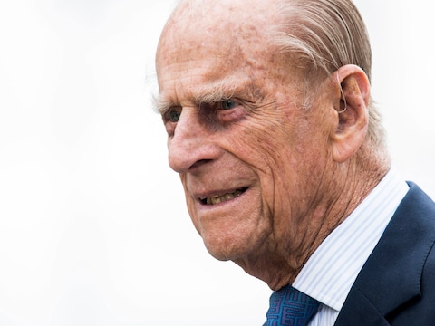 De Britse prins Philip (96), echtgenoot van de Queen.