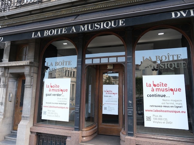 Muziekwinkel La Boîte à Musique sluit na meer dan 50 jaar de deuren: “webshop blijft bestaan”