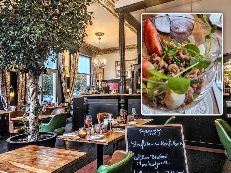 Een royale ‘koktaj’ zoals de bomma ze zou presenteren (inzet) in een fijn decor.