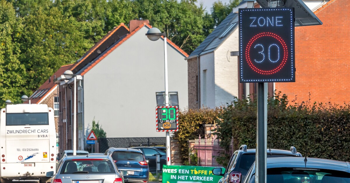 Bijkomende snelheidsdisplays om chauffeurs te sensibiliseren