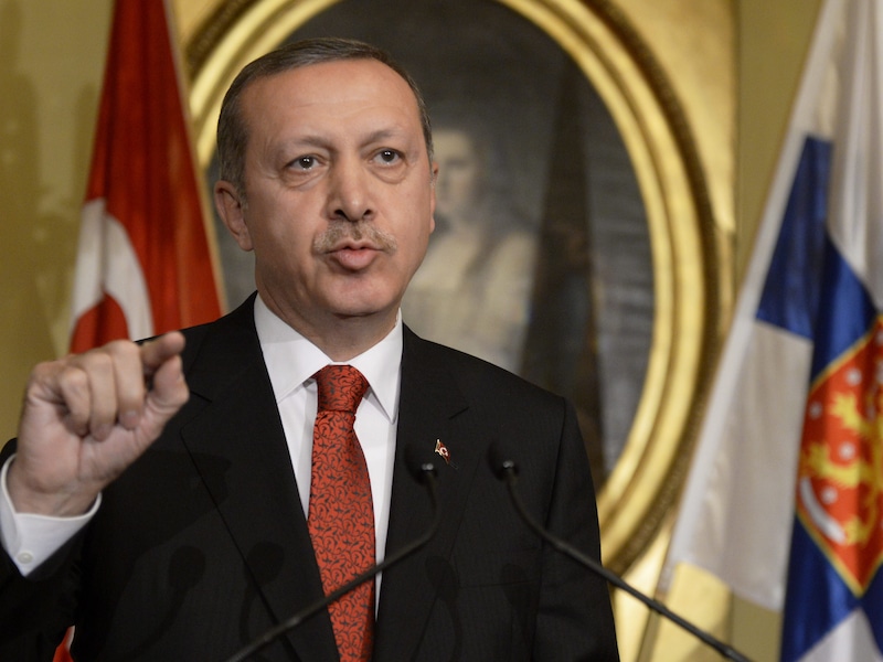 Premier Recep Tayyip Erdogan.
