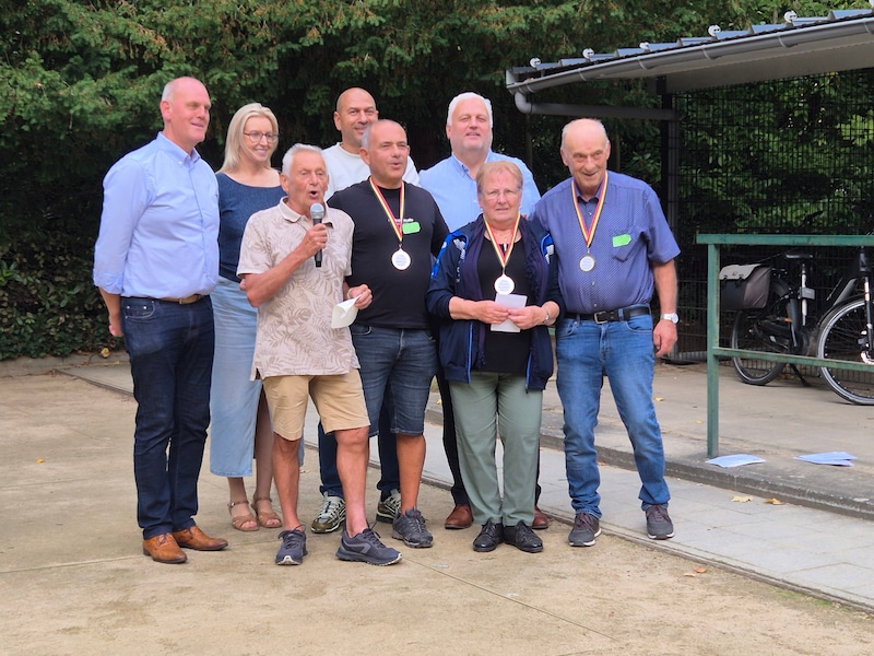 Petanqueteam uit drie verschillende deeldorpen pakt titel in Westerlo