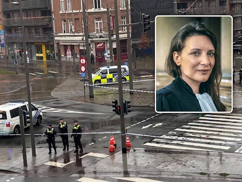 De schietpartij speelde zich af op het kruispunt van de Noorderlaan met de Leien in Antwerpen. Issabel De Fré (inzetfoto) verdedigt beklaagde Sherel R.