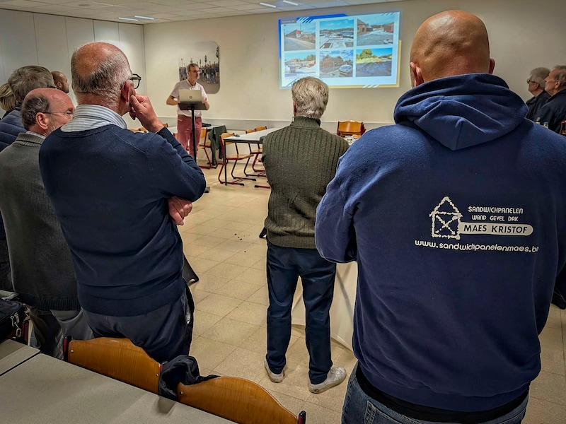 Tijdens een infomoment werden de plannen voorgesteld