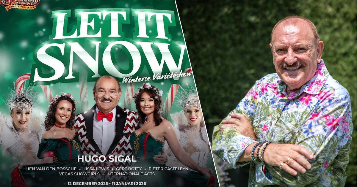Hugo Sigal komt naar Het Witte Paard met wintershow ‘Let It Snow’: “Het ...