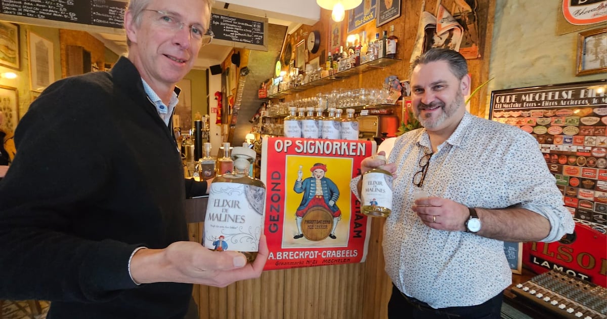 Café Het Maanlicht en stokerij Pomelune lanceren ‘Elixir de Malines’: “Een eerbetoon aan het Mechels
