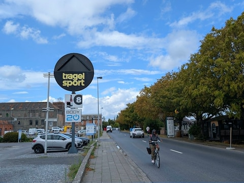 Tragel in Aalst.
