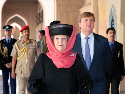 De Nederlandse koningin Beatrix.