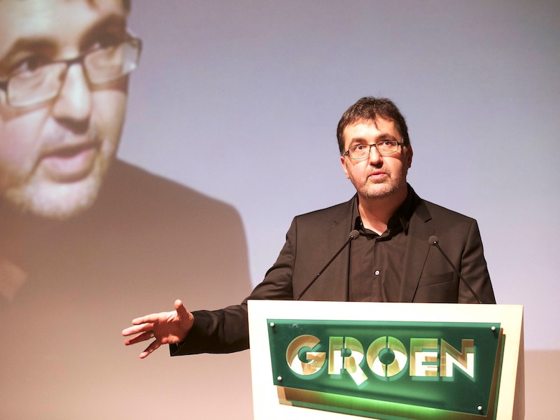 Groen-voorzitter Wouter Van Besien.