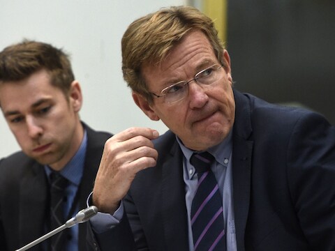 Minister van Financiën Johan Van Overtveldt.