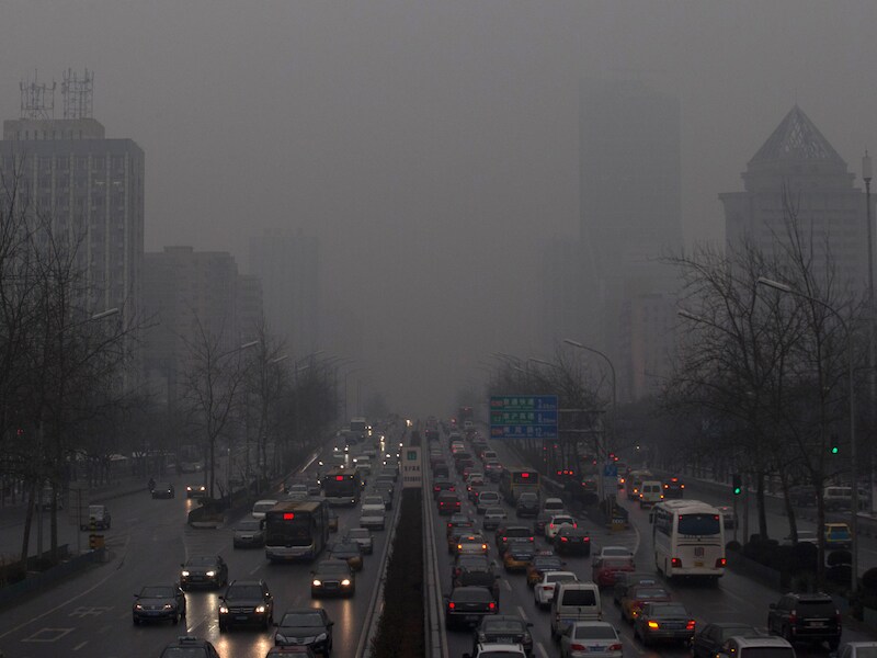 Just another day in Beijing.