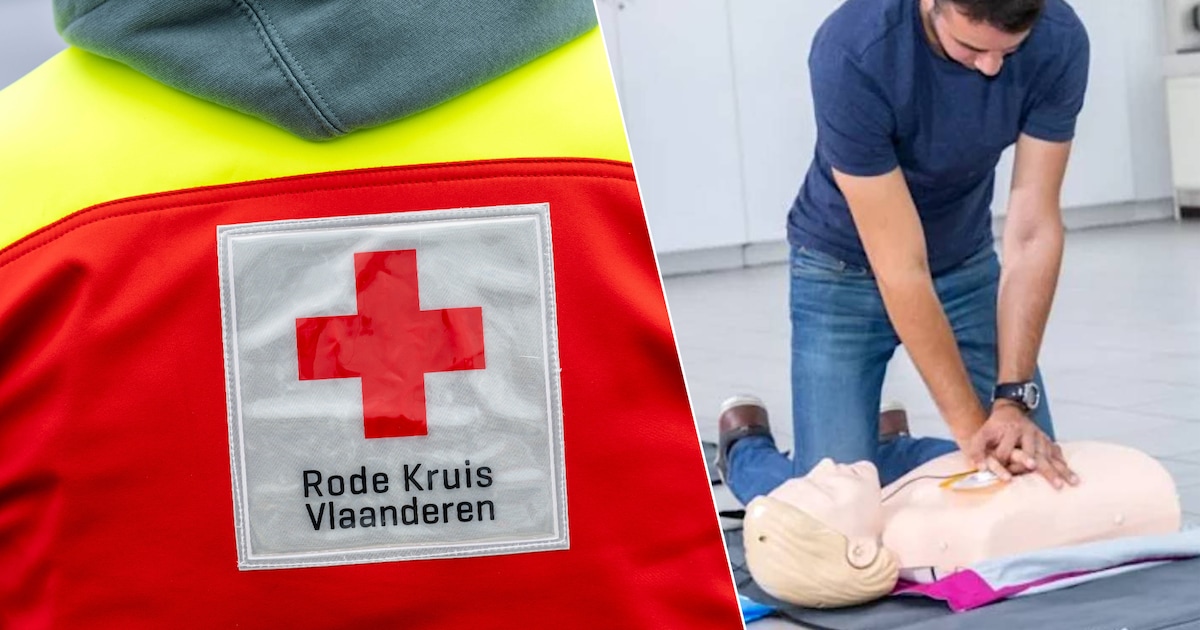 Rode Kruis Halle organiseert combinatiecursus eerste hulp | Regio | HLN.be