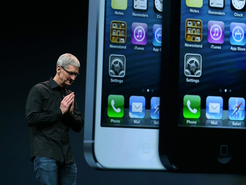De kans is bijzonder klein dat Apple-CEO Tim Cook toegeeft aan de eis van Belgische regering.