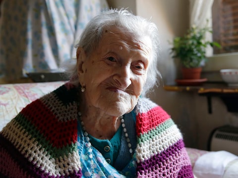 Emma Morano (1899-2017), foto uit 2015.