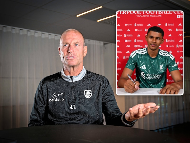 Racing Genk-trainer Jess Thorup over de megatransfer van Lucca Brughmans: “Hij blijft rustig en gefocust”