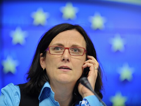 Cecilia Malmström, EU-commissaris voor Binnenlandse Zaken.
