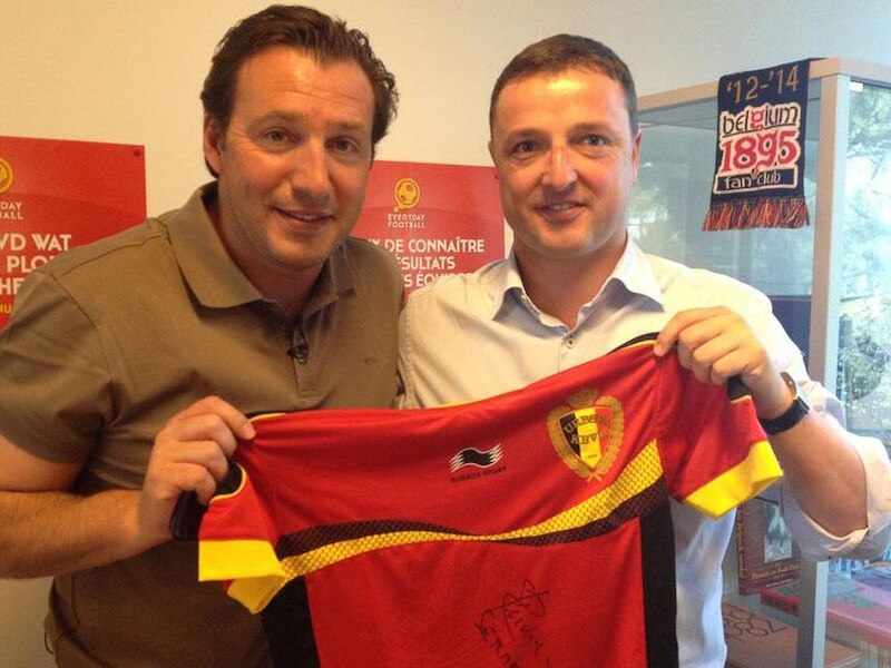 Marc Wilmots en Ives Serneels