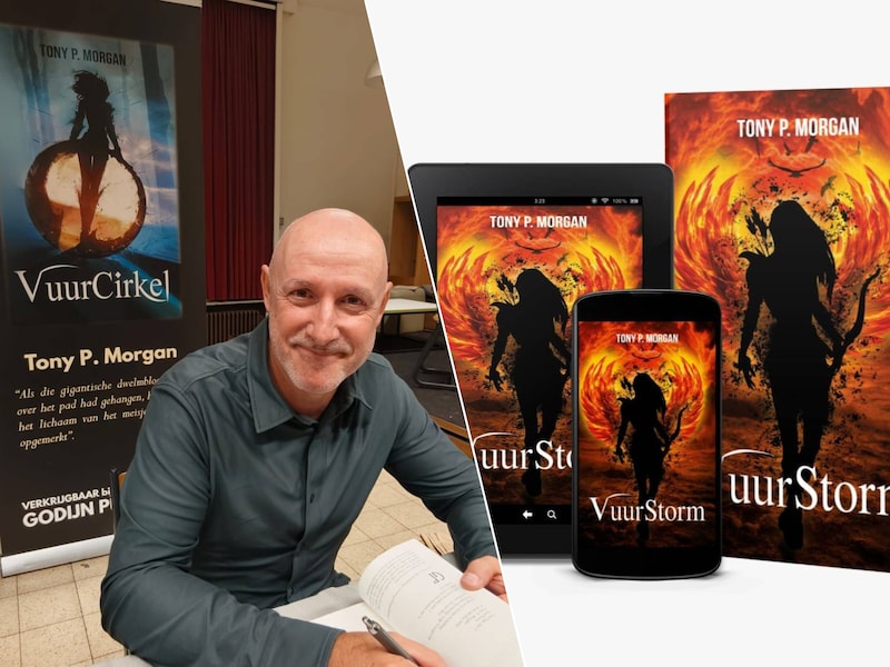 auteur Tony P. Morgan heeft het slot van zijn trilogie uitgebracht