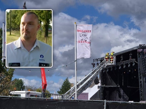 De hulpdiensten en de politie kwamen massaal ter plaatse om de situatie te beveiligen en de omstandigheden te onderzoeken. Nick Krols van Politie Voorkempen reageert. 