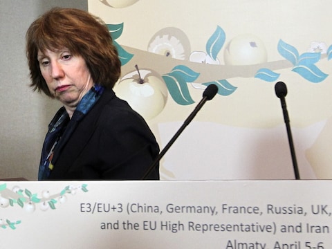 Catherine Ashton, Hoge Vertegenwoordiger van de Europese Unie voor Buitenlandse Zaken.